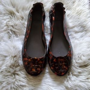 Authentic VGUC Tory Burch Flats Size 7